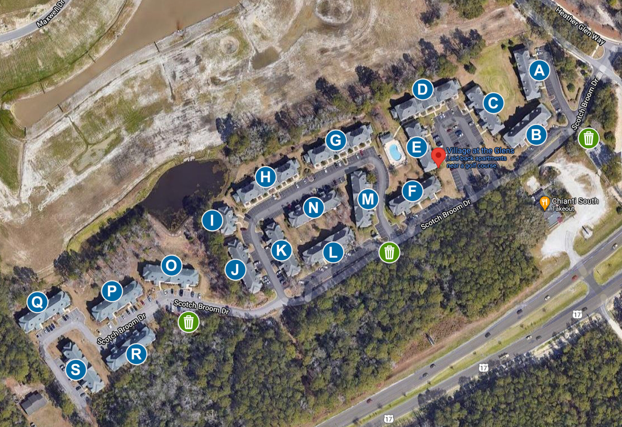Building Map Village at The Glens